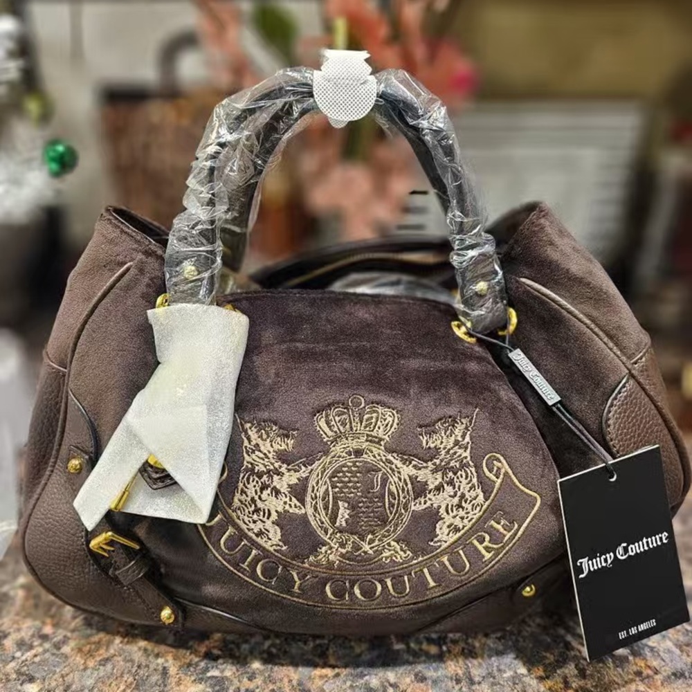 Juicy Couture Dark Brown Shoulder Bag